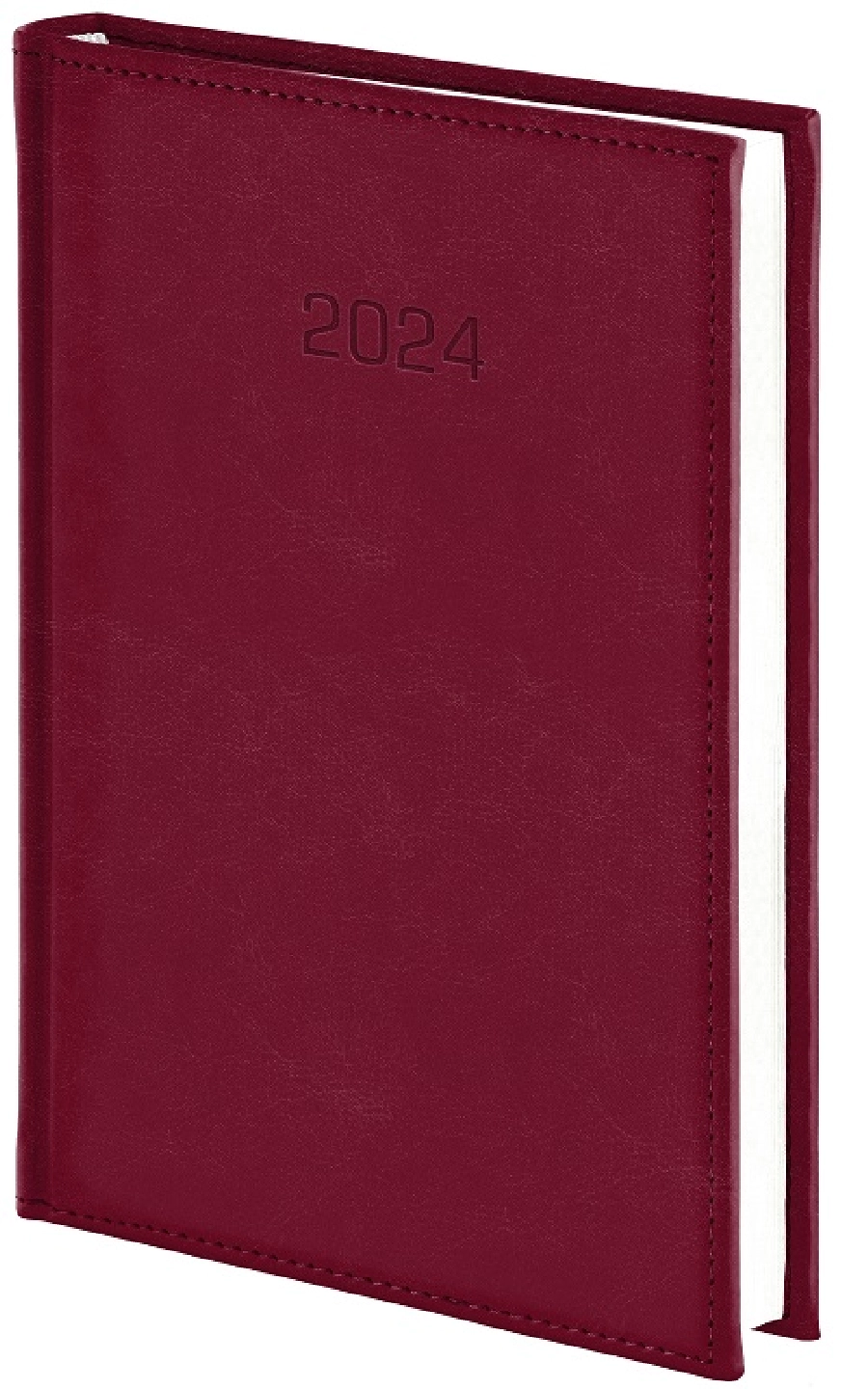 Nebraska kalendarz książkowy 2024 dzienny B5 GR-160080 brązowy
